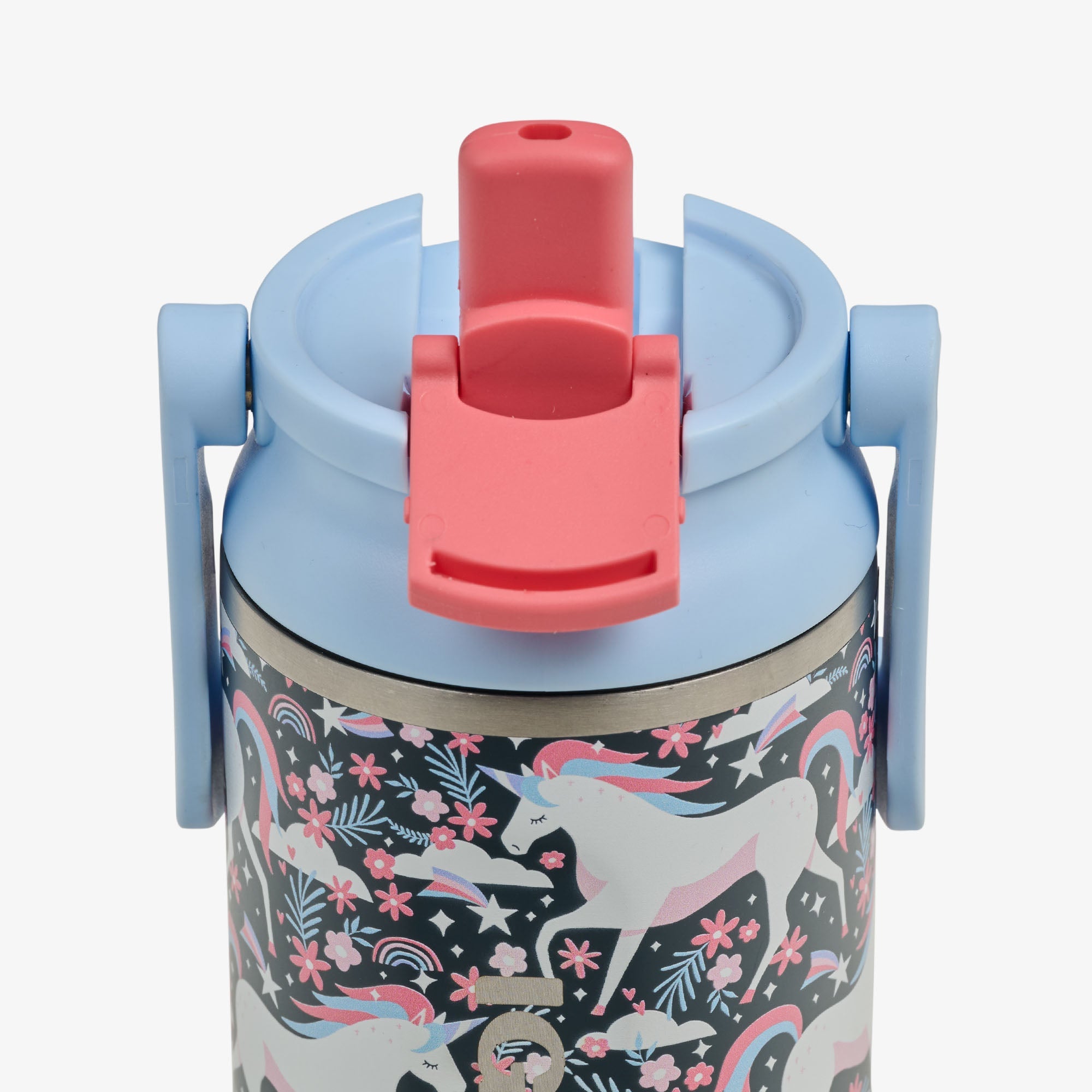 Kids Lunch 12 Oz Sipper Bottle R9 - Unicorns - Product View