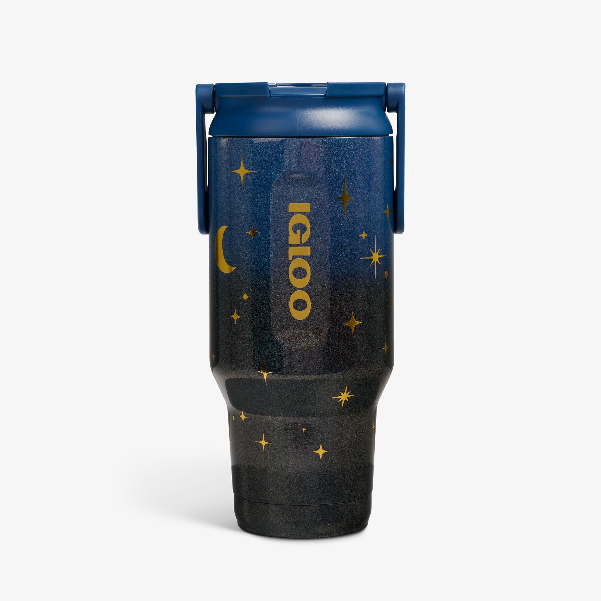32 Oz Sport Sipper Bottle L9 - Midnight Blue - Front View