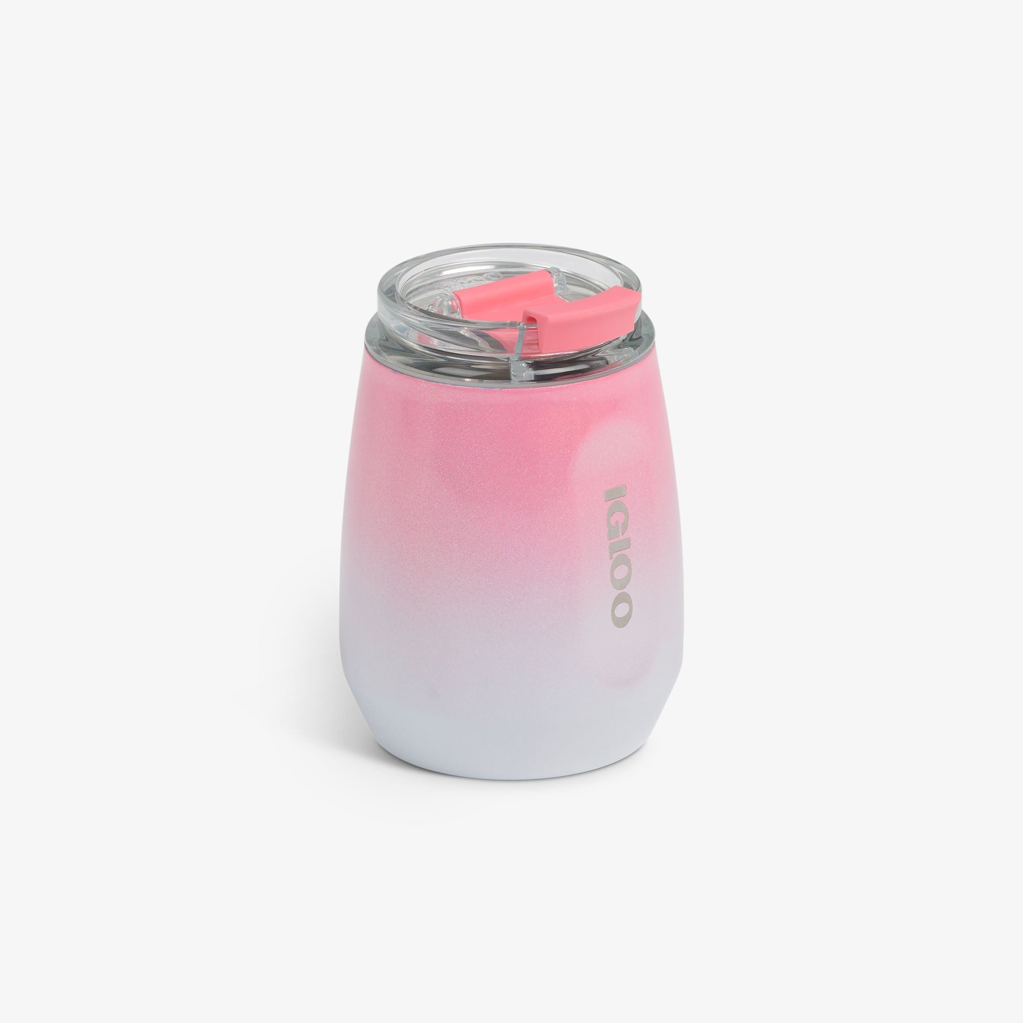 10 Oz Wine Tumbler T1 - Gradient Pink - Product View