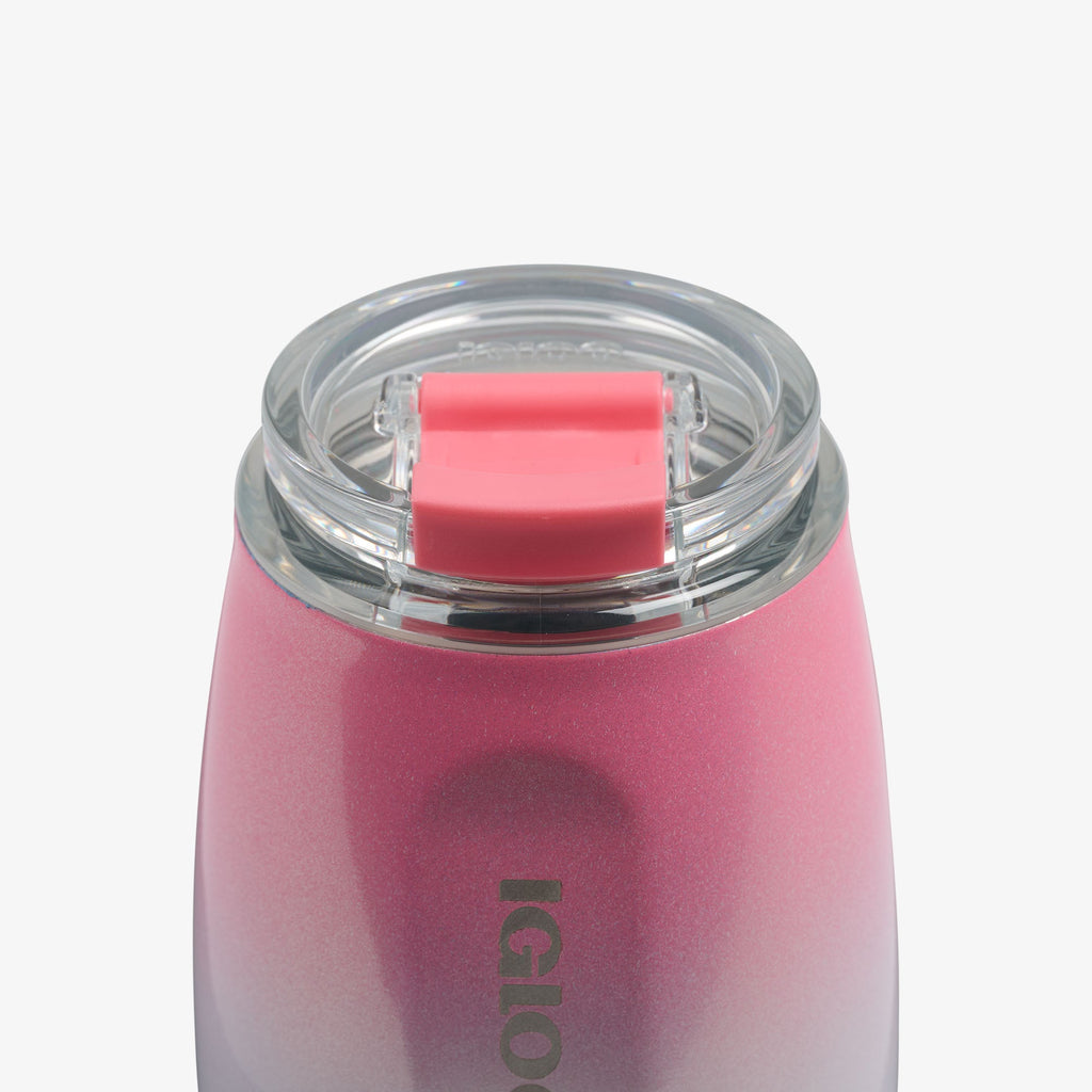 10 Oz Wine Tumbler T1 - Gradient Pink - Product View