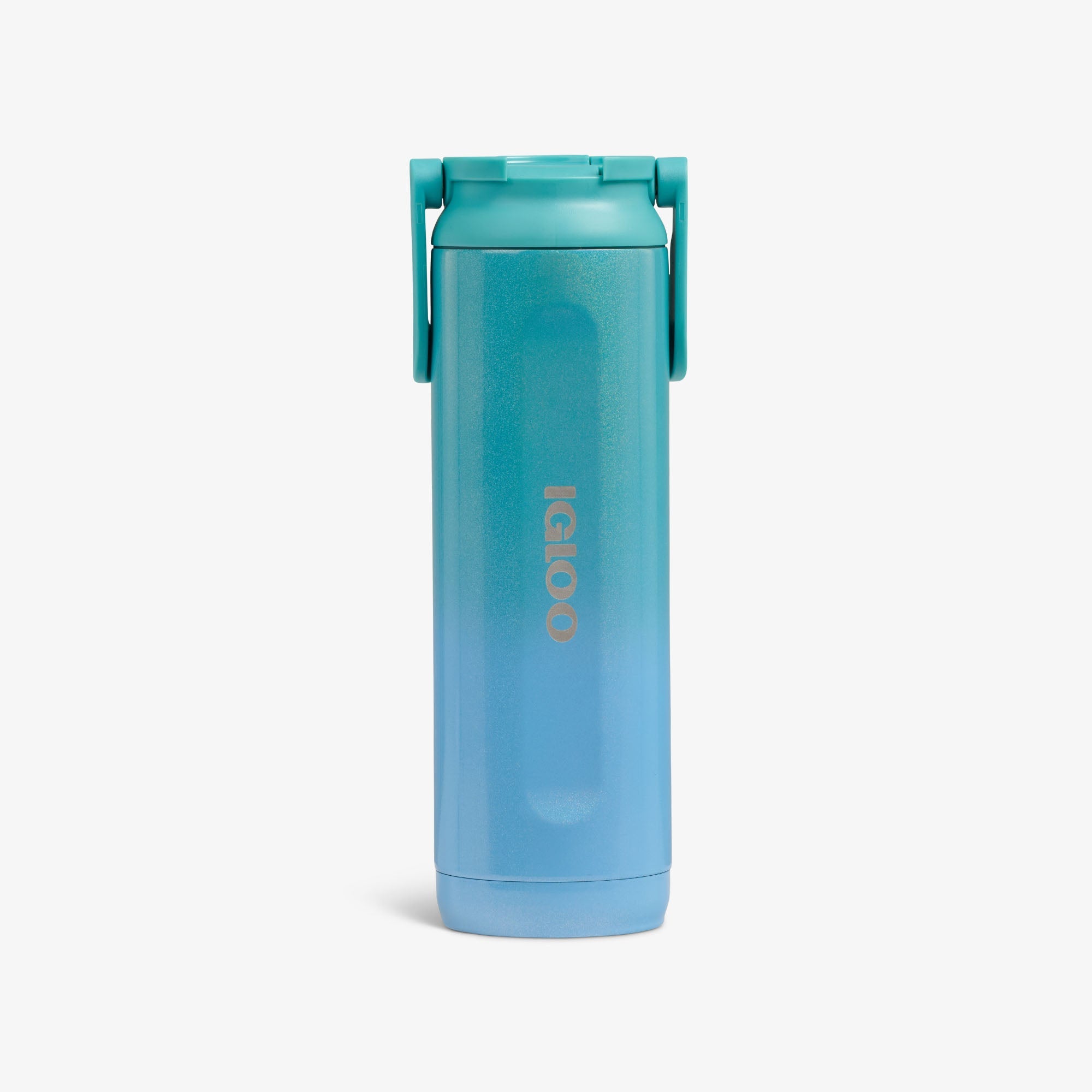 20 Oz Sport Sipper Bottle D1 - Gradient Teal - Front View