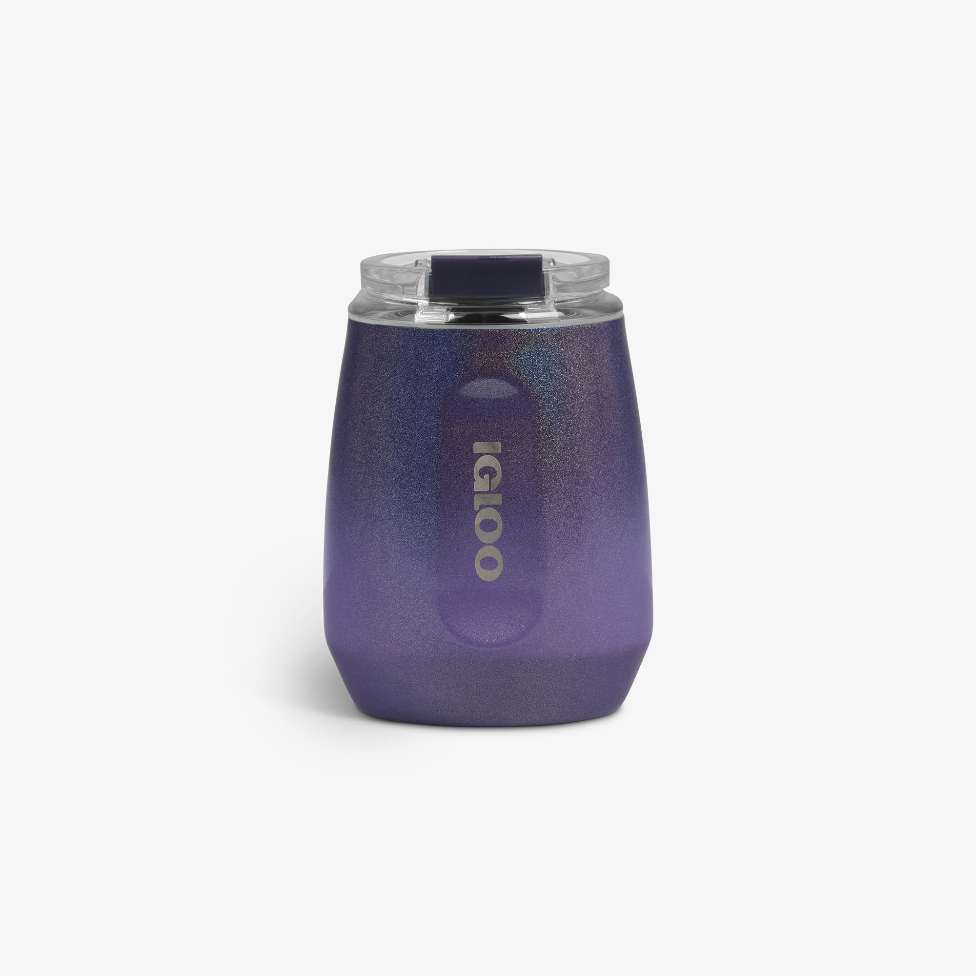 10 Oz Wine Tumbler T1 - Gradient Grape - Front View