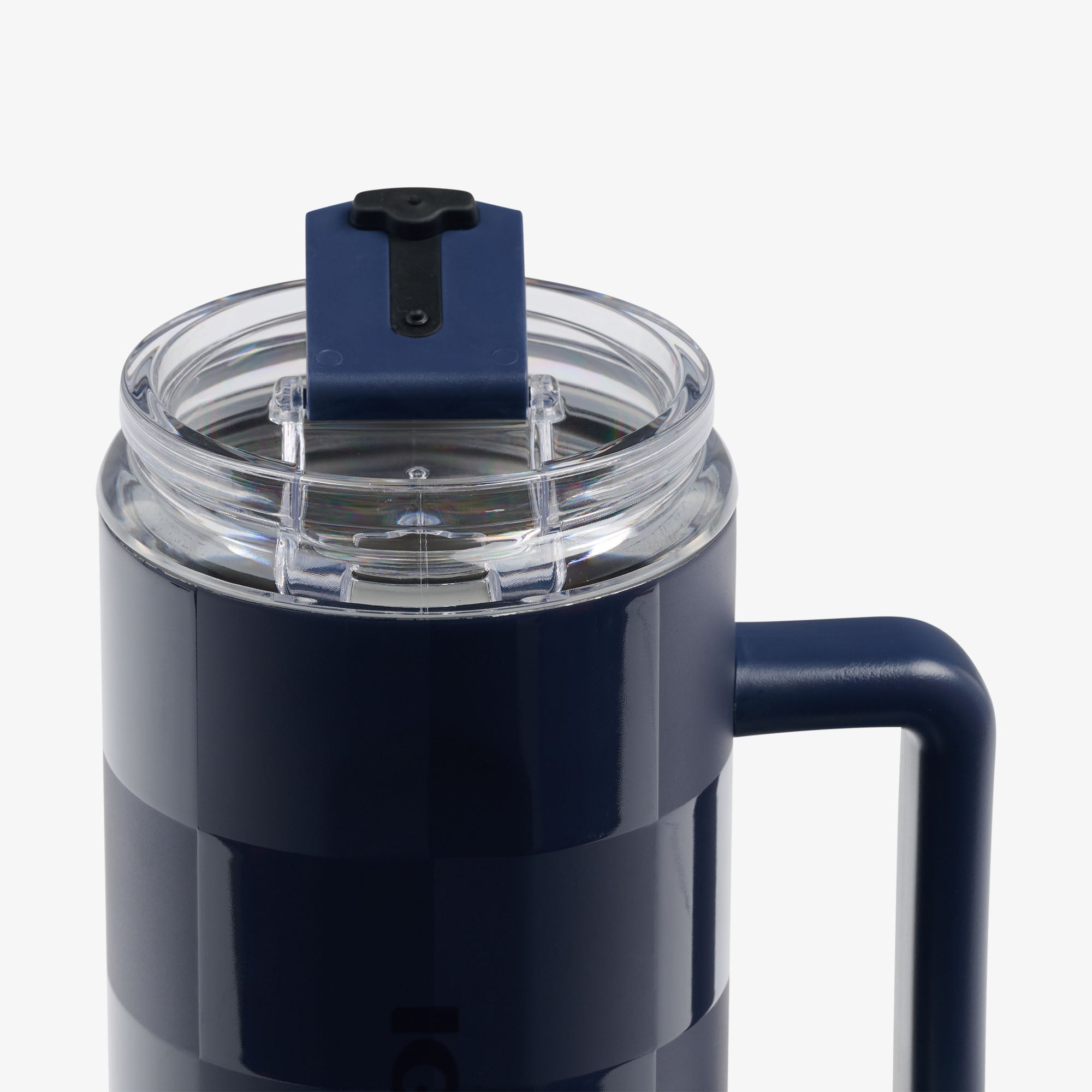 1L Beer Mug N5 - Navy Check - Product View