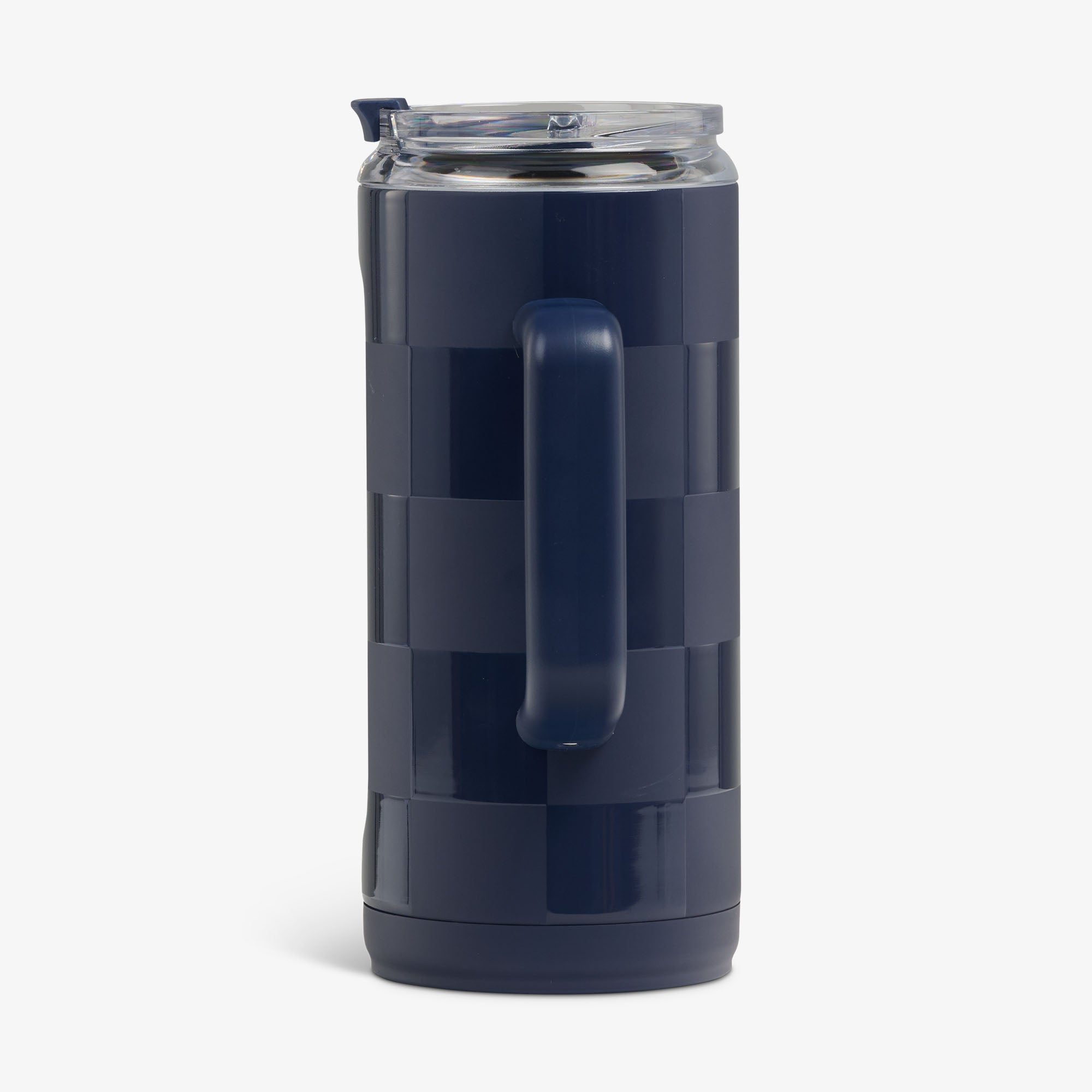 1L Beer Mug N5 - Navy Check - Product View